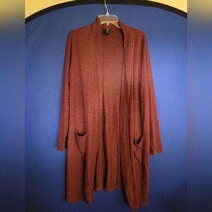 Cardigan- Maroon Large/xl
